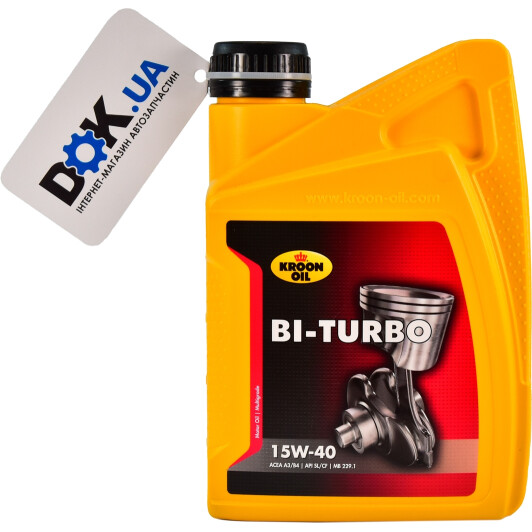 Олива Kroon Oil Bi-Turbo 15W-40 1 л на Chrysler 300C