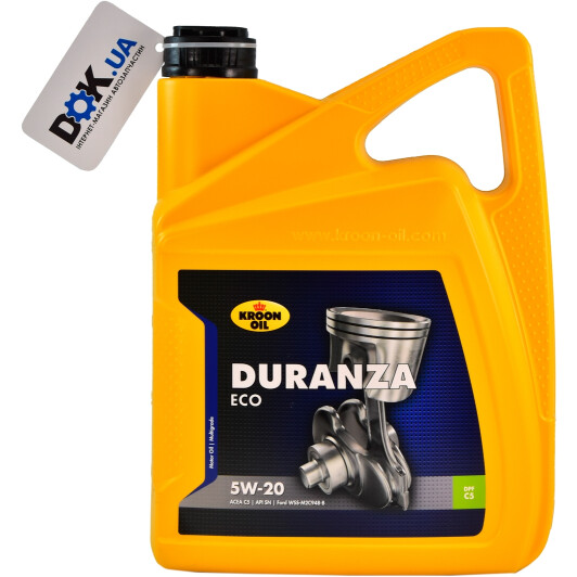 Олива Kroon Oil Duranza ECO 5W-20 5 л на MINI Cooper