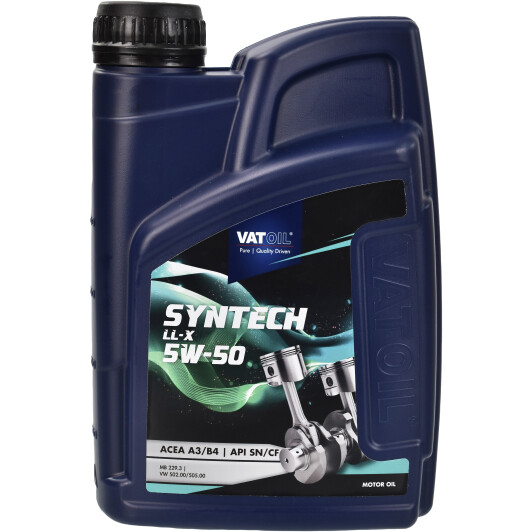 Олива VatOil SynTech LL-X 5W-50 1 л на Porsche Cayenne