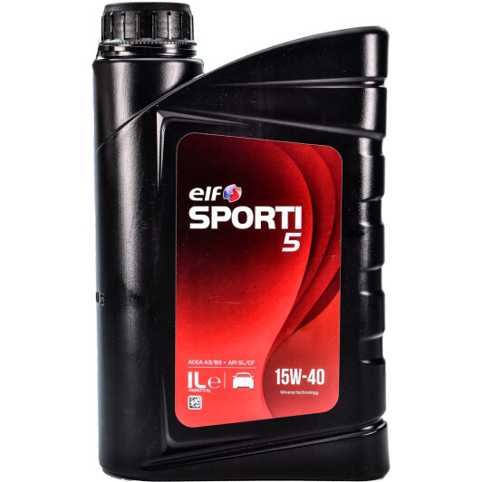 Масло Elf Sporti 5 15W-40 1 л на Mercedes A-Class