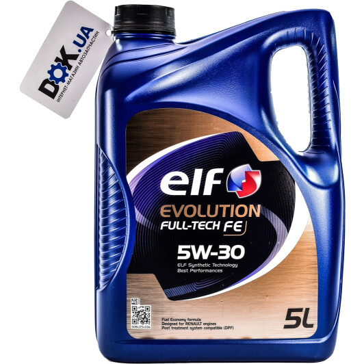 Масло Elf Evolution Full-Tech FE 5W-30 5 л на Porsche Cayenne