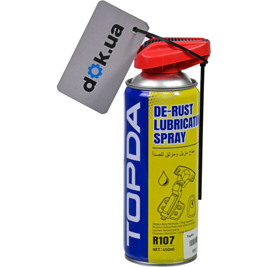 Преобразователь ржавчины Topda De-rust Lubricating