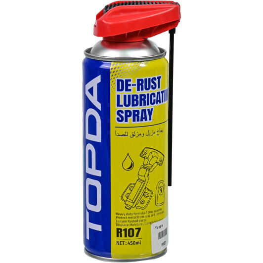 Преобразователь ржавчины Topda De-rust Lubricating