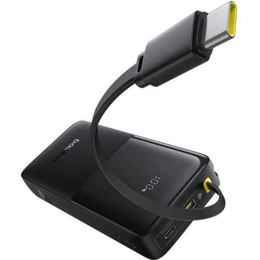 Повербанк Baseus Bipow 2 Digital Display 20000 mAh 20 Вт чёрный