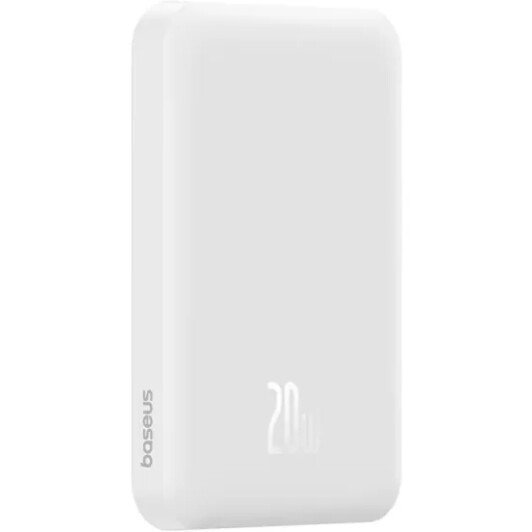 Повербанк Baseus Magnetic Mini 5000 mAh 20 Вт белый