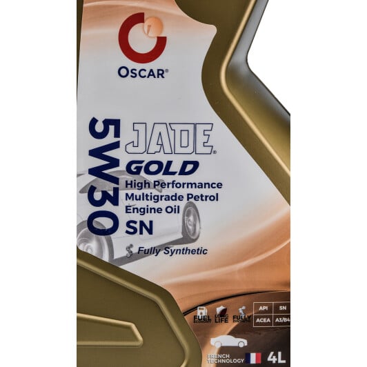 Моторное масло Oscar Jade Gold 5W-30 4 л на Toyota Camry