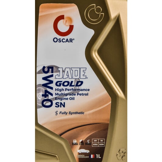 Моторное масло Oscar Jade Gold 5W-40 1 л на Fiat Marea