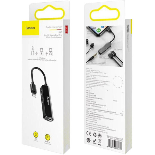 Переходник Baseus L52 L52 Apple Lightning