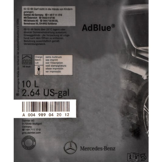 Adblue Mercedes-Benz