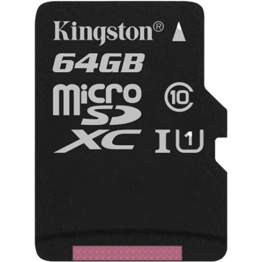 Карта пам’яті Kingston Canvas Select microSDXC 64 ГБ