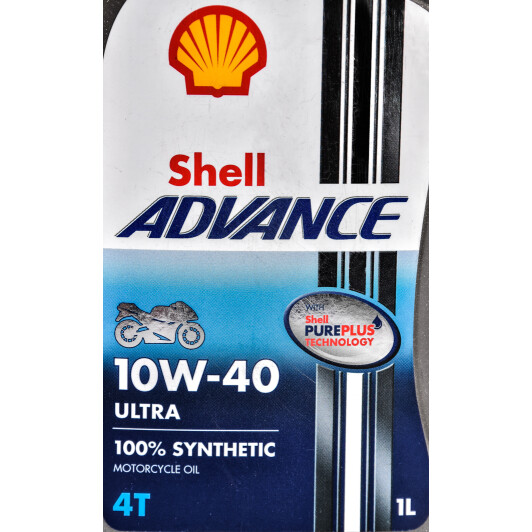 Shell Advance Ultra 10W-40 моторна олива 4T