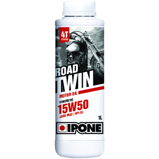 4T Ipone Road Twin 15W-50, 1 л (800049) моторна олива 4T 1 л