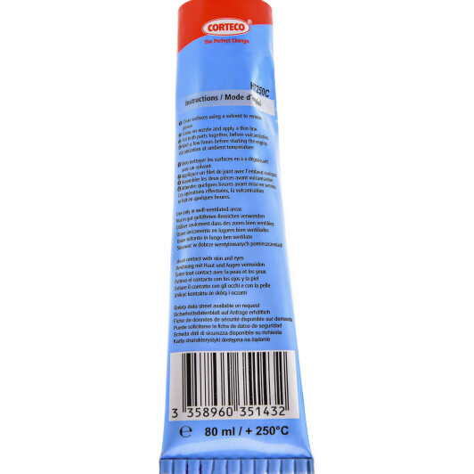Corteco Silicone Sealing Paste красный формирователь прокладок