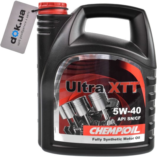 Моторное масло Chempioil Ultra XTT 5W-40 4 л на Nissan Primastar