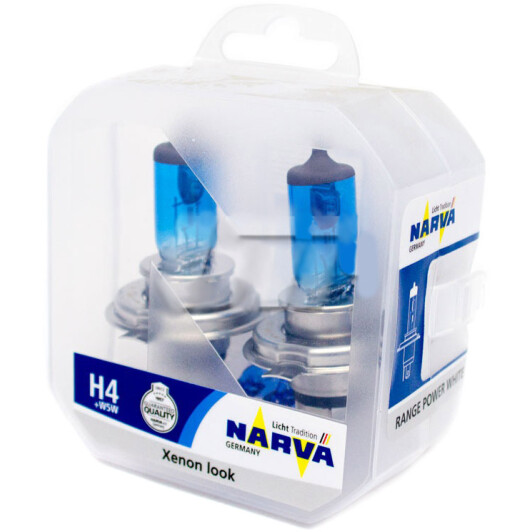 Автолампа Narva H4 P43t 90 W синя 98015S2