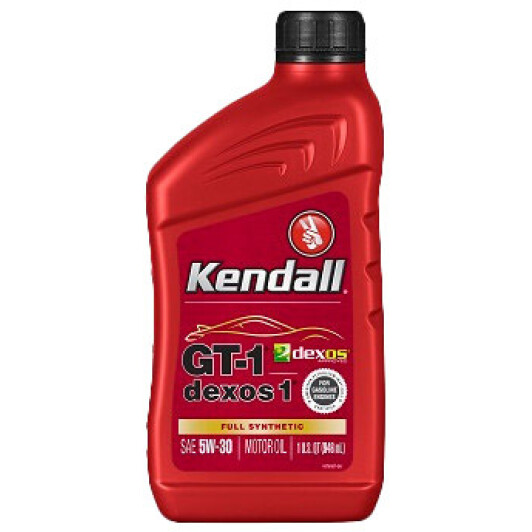 Моторное масло Kendall GT-1 Full Synthetic Dexos1 Gen2 5W-30 на Lada 2110