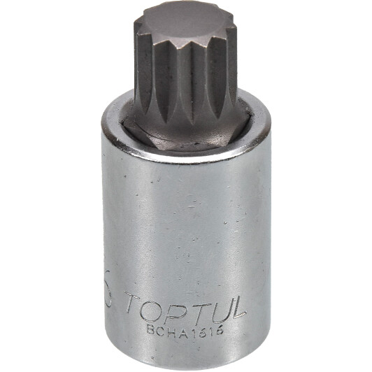 Торцева голова з битою Toptul BCHA1616 M16 1/2"