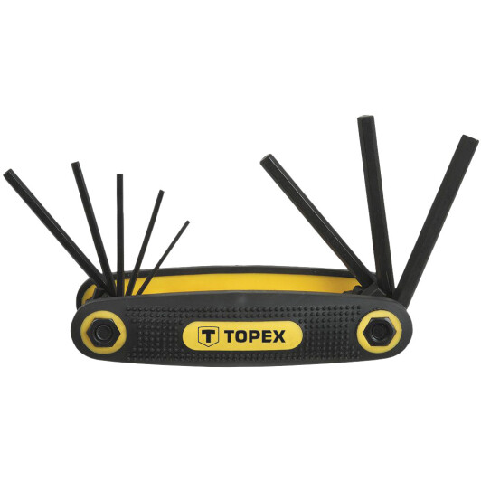 Набір ключів шестигранних Topex 35D958 1,5-6 мм 8 шт