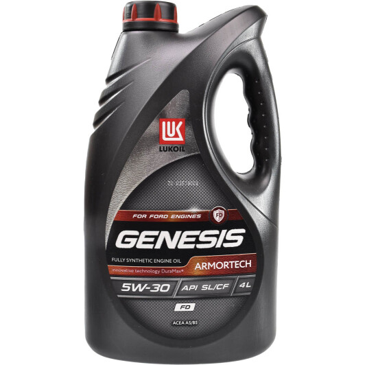 Моторна олива Lukoil Genesis Armortech FD 5W-30 4 л на Chevrolet Alero