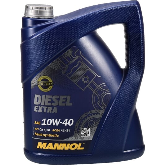 Моторна олива Mannol Diesel Extra 10W-40 5 л на Audi V8