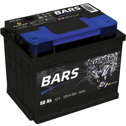 Аккумулятор Bars 6 CT-60-R 060135001022109110LBS