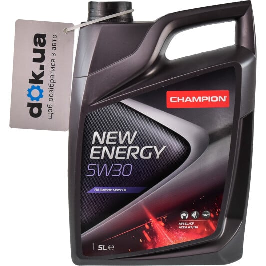 Моторное масло Champion New Energy 5W-30 5 л на Dodge Dart