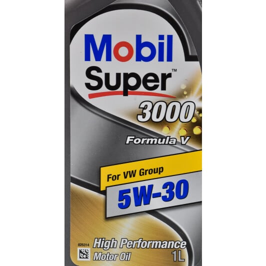 Моторное масло Mobil Super 3000 Formula V 5W-30 на Citroen DS4