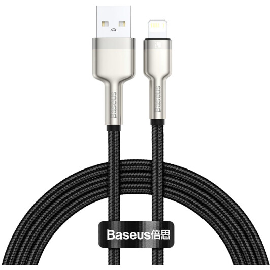 Кабель Baseus Cafule Metal CALJK-A01 USB - Apple Lightning 1 м