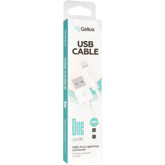 Кабель Gelius One 85163 USB - Apple Lightning 2 м
