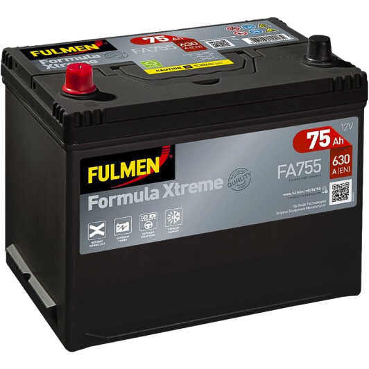 Аккумулятор Fulmen 6 CT-75-L Formula Xtreme FA755