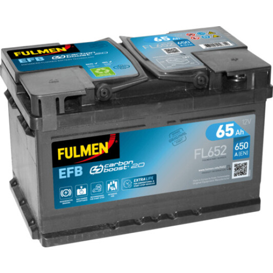 Акумулятор Fulmen 6 CT-65-R Start-Stop EFB FL652