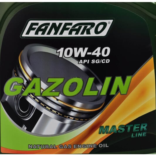 Моторна олива Fanfaro Gazolin 10W-40 5 л на Volvo S40