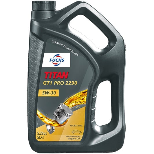 Моторное масло Fuchs Titan GT1 Pro 2290 5W-30 5 л на Nissan 200 SX