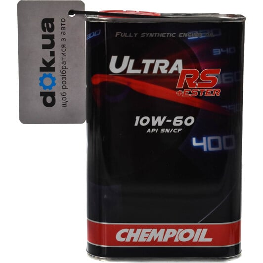 Моторна олива Chempioil Ultra RS+Ester 10W-60 1 л на Chrysler 300C