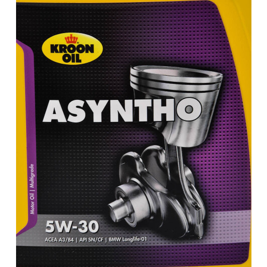 Моторное масло Kroon Oil Asyntho 5W-30 для Toyota Camry 1 л на Toyota Camry