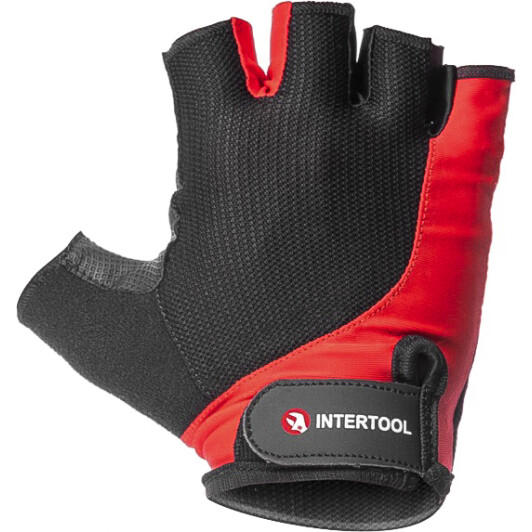 Рукавички робочі Intertool з екошкіри 