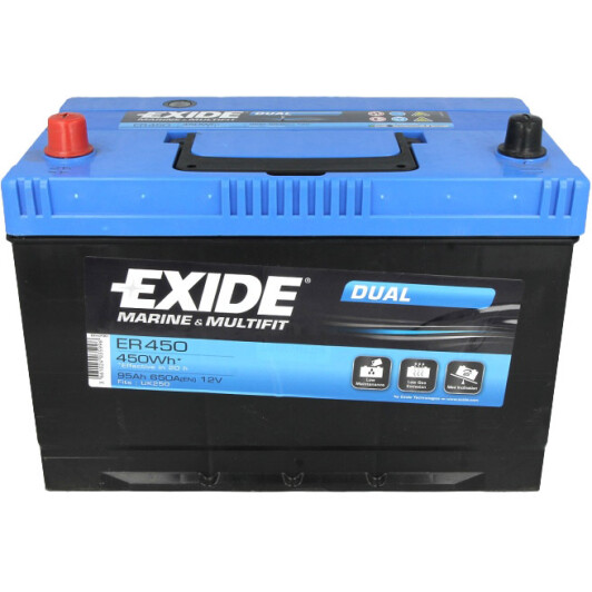 Акумулятор Exide 6 CT-95-L Marine & Multifit ER450