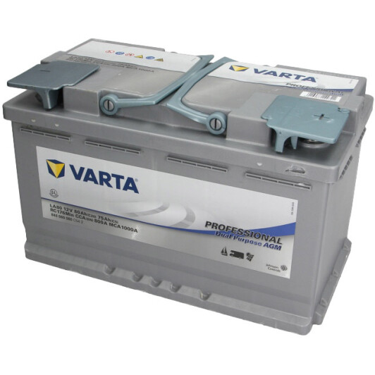 Аккумулятор Varta 6 CT-80-R Professional Dual Purpose 840080080