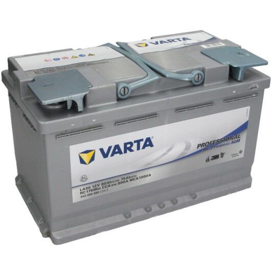 Аккумулятор Varta 6 CT-80-R Professional Dual Purpose 840080080