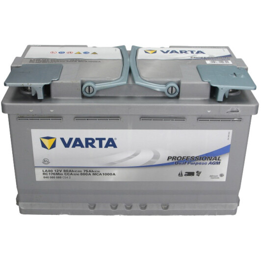 Аккумулятор Varta 6 CT-80-R Professional Dual Purpose 840080080