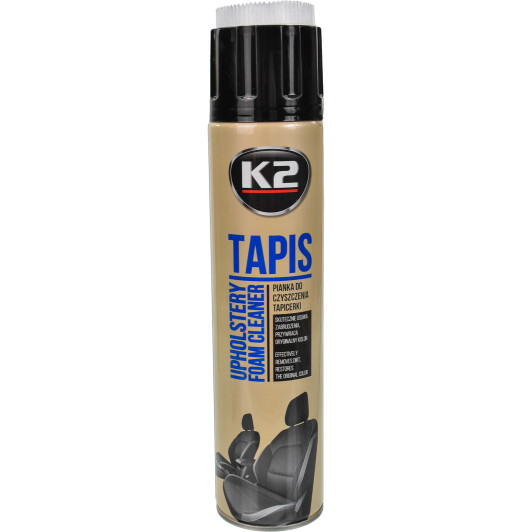 Очисник салону K2 Tapis Upholstery Foam Cleaner 600 мл