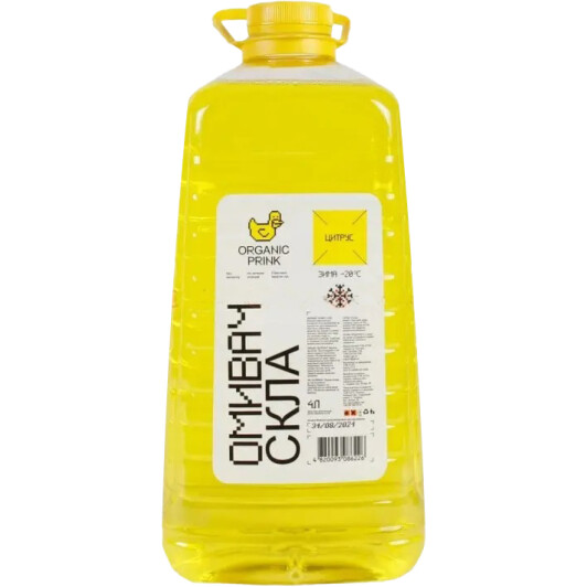 Омивач Organic Prink зимовий -20°С цитрусовий (4 л) 4 л