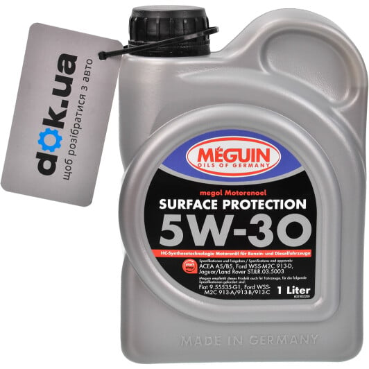 Моторное масло Meguin Surface Protection 5W-30 1 л на Chevrolet Malibu