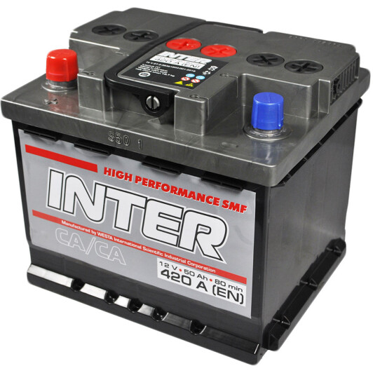 Акумулятор Inter 6 CT-50-L High Performance SMF INTER21