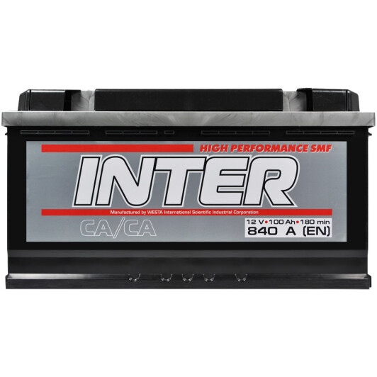 Аккумулятор Inter 6 CT-100-R High Performance SMF INTER14