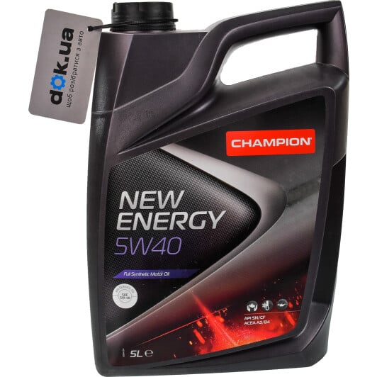 Моторное масло Champion New Energy 5W-40 5 л на Volkswagen Polo