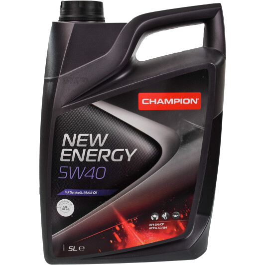 Моторное масло Champion New Energy 5W-40 5 л на Chevrolet Impala
