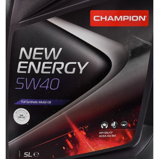 Моторное масло Champion New Energy 5W-40 5 л на Volvo V60