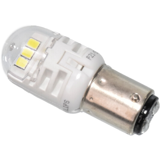 Автолампа Philips Ultinon Pro6000 P21/5W BAY15d белая 11499CU60X2