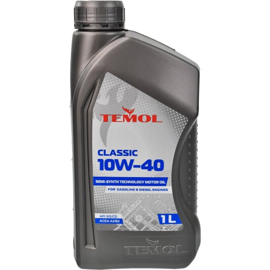 Моторное масло TEMOL Classic 10W-40 1 л на Renault Fluence